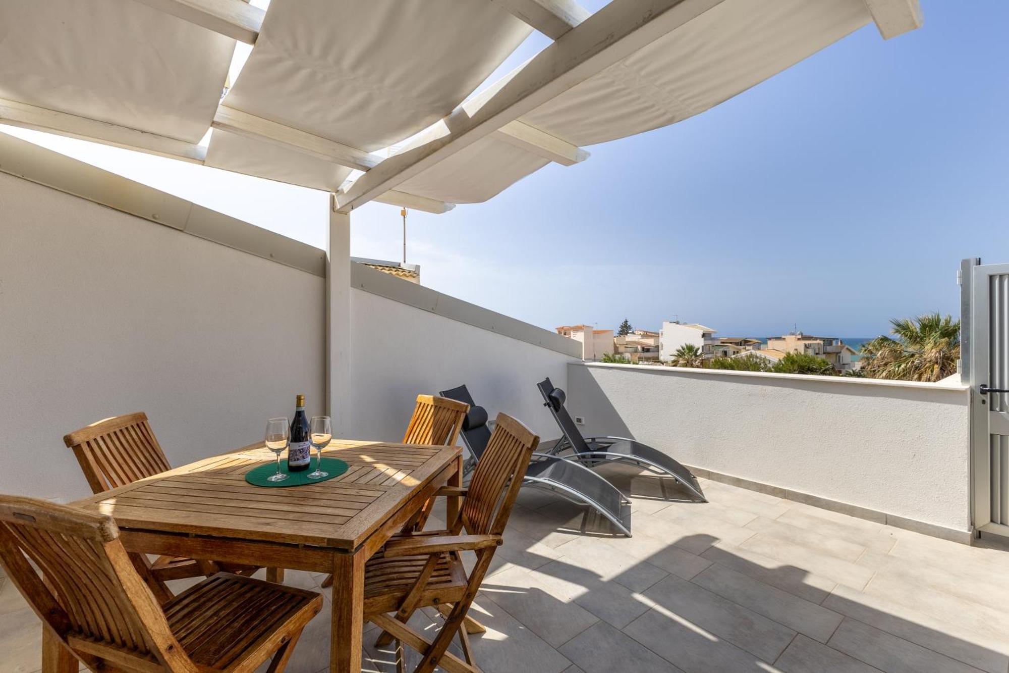 Casa Vacanze Sogno Siciliano 圣克罗切卡梅里纳 外观 照片